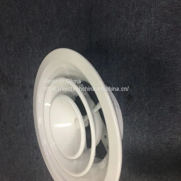 Round Ceiling Diffuser Vent With Damper Hvac System photo-4