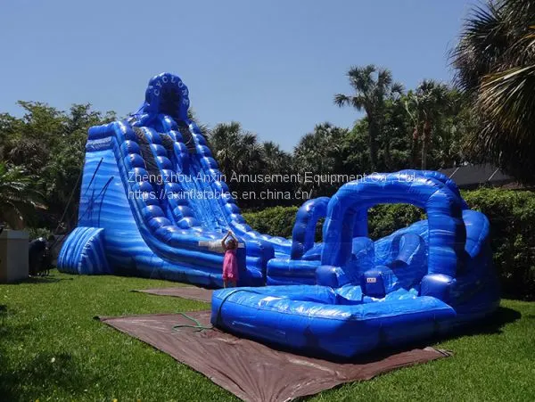 Inflatable Slip and Slide Inflatable Water Slide Axs-08