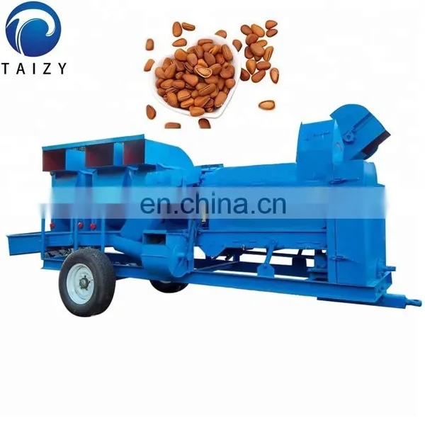 Taizy Quality Pine Cone Pine Nuts Shelling Machine For Pine Kernel photo-6