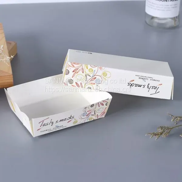 Snacks Recycle Take Away Food Packaging Container Box photo-2