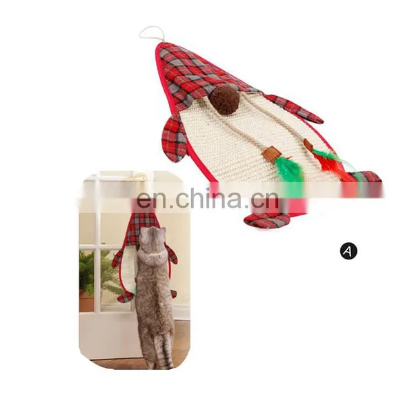 Interactive Cat Toy Scratcher Cat Mat Toy for Christmas