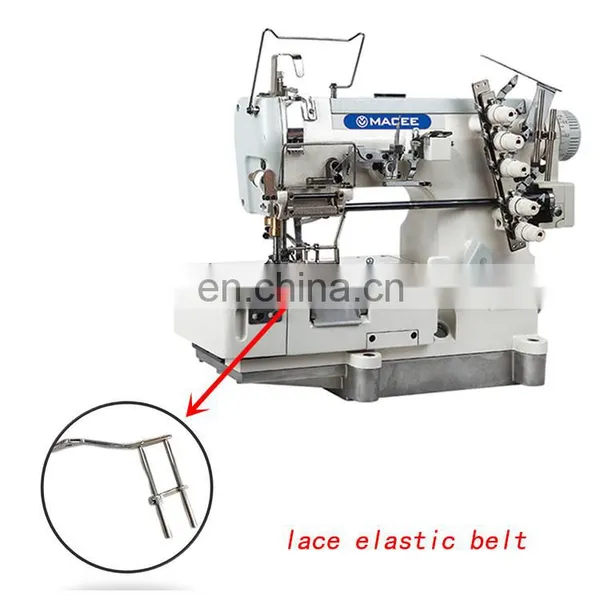 MC 500-05 HIGH-SPEED INTERLOCK SEWING MACHINE WITH LOOSENING AND TIGHTENING LACES photo-2