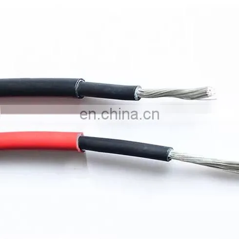Flexible Flame Retardant Electric PV Wire 1.5MM 2.5MM Environmental Protection photo-2
