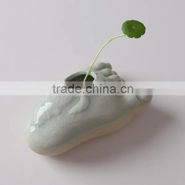 Professional Garden Supplier Competitive Price Ceramic Turtle Flower Pot photo-6