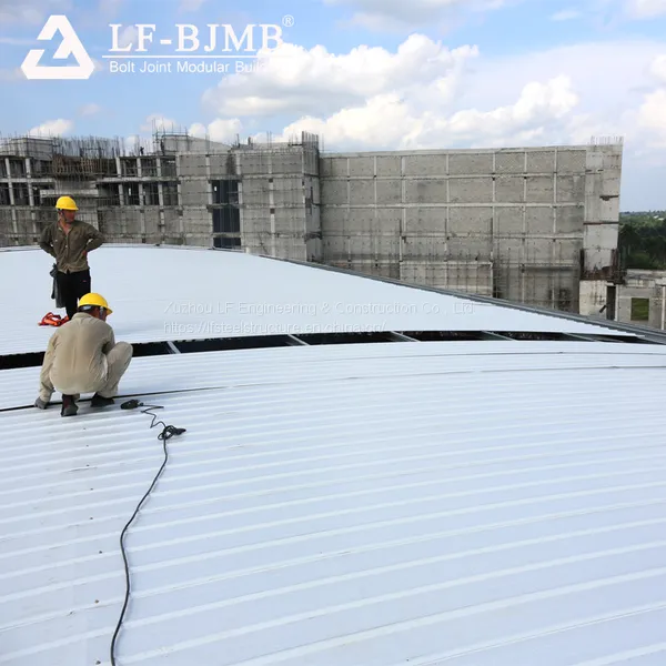 Prefabrigated Steel Design Steel Space Frame Auditorium Hall Roof Church Hall Building photo-3