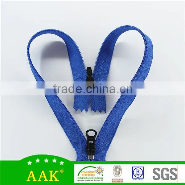 3# Nylon o Type Two Way Close End Circular Zipper photo-3