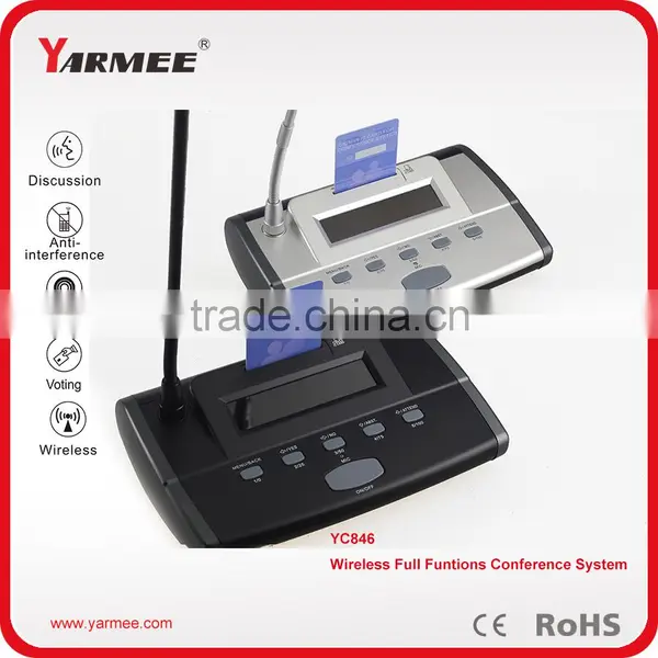 5 Buttons Conference Room Sound System Voting Device photo-3
