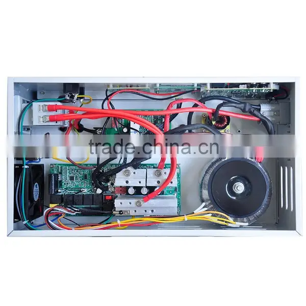 ALL-IN-ONE 480W Pure Sine Wave AC/DC Output LCD/LED 12V/24V Home Solar Power System photo-5