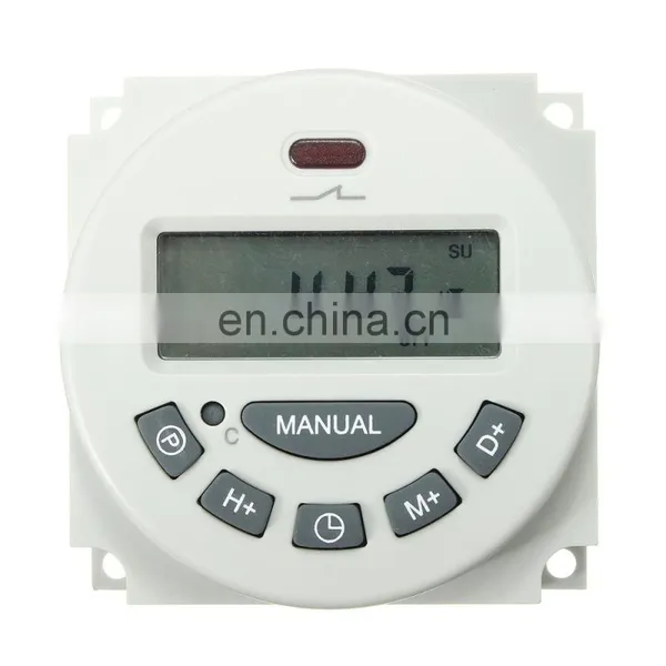 L701 12V/110V/220V LCD Digital Programmable Control Power Timer Switch Time Relay photo-2