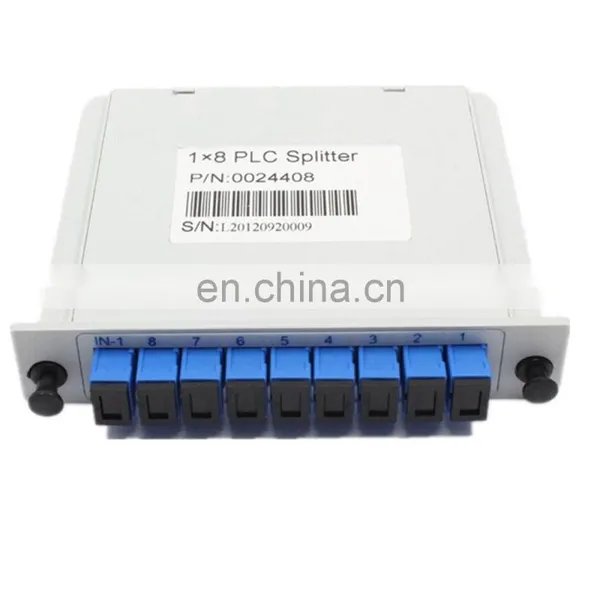Best Selling Plug Shell V-groove Rack Mount 1*32 Price 1x4 Fiber Plc Sus Splitter photo-5