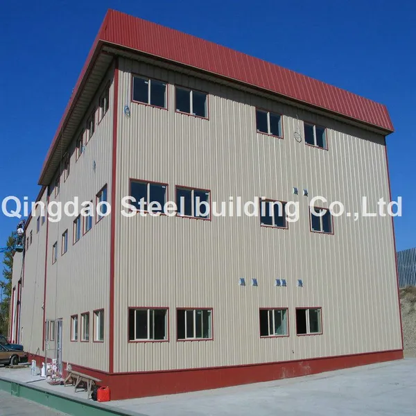 Wide Span Prefabricated Steel Structure Industrial Construction Metal Building Warehouse for Factory Warehouse Rent photo-2