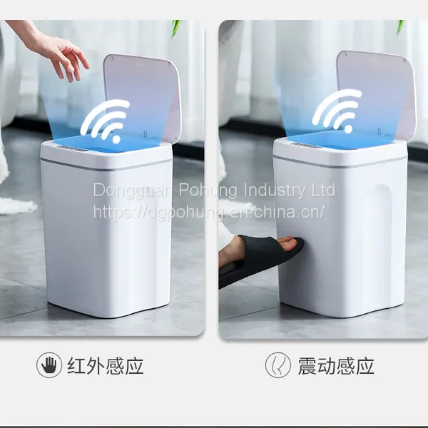 Automatic Large Capacity Household Kitchen Toilet With Lid Garbage Bin photo-3