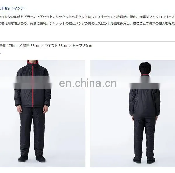 DAIWA DI-5221 Jacket Bib Pants Overall Waterproof Men Women Fishing Suits for Fishing photo-5