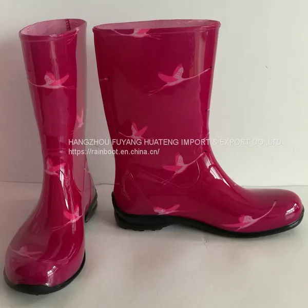 Cheap Women Rain Boots,Vogue Female Rain Boots,Popular PVC Rain Boots,Colourful Ladies Boots,Outdoors Rain Boots