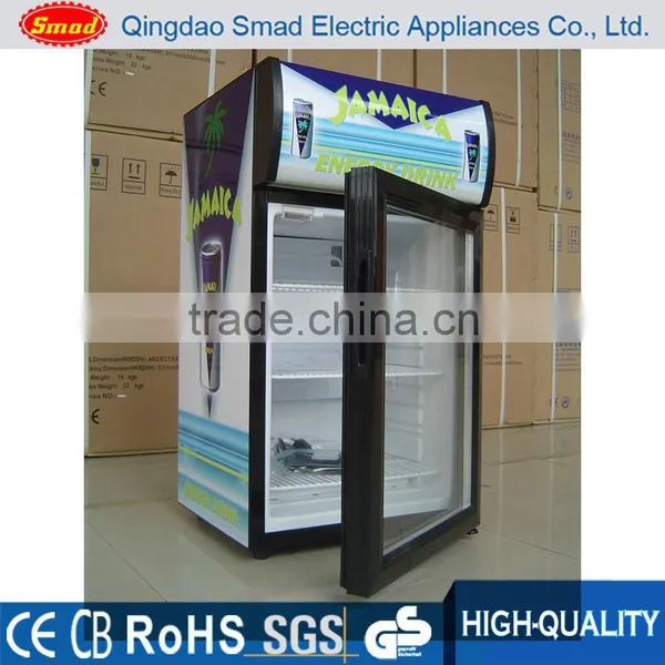 Supermarket Direct Cooling Vertical Mini Display Fridge Showcase photo-2