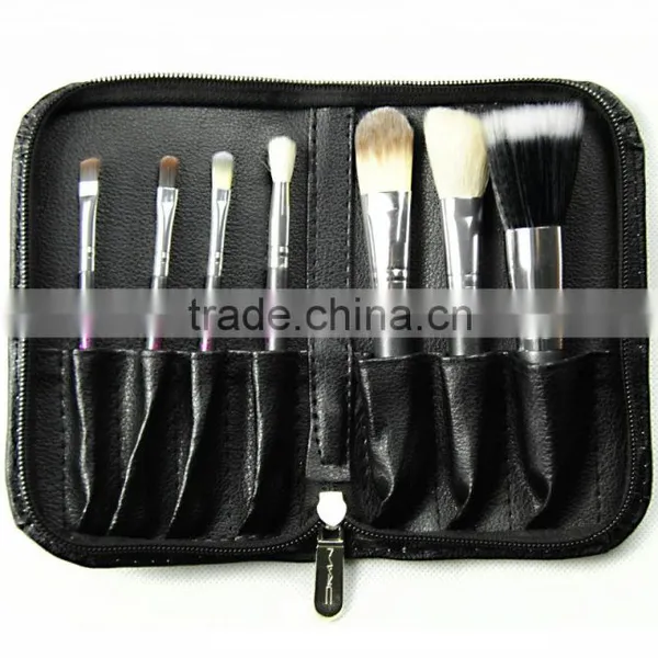 Professional Makeup Brushes With Private Label 7pcs Rose Gold Makeup Brushes Set With Makeup Bag photo-5