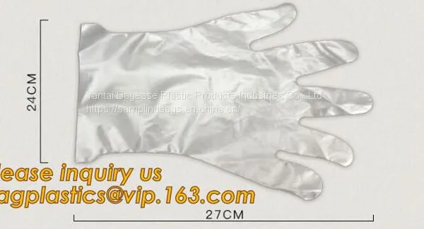 Disposable Gloves, 1000 Pcs Plastic Gloves for Kitchen Cooking Cleaning Safety Food Handling, Powder and Latex Free photo-2