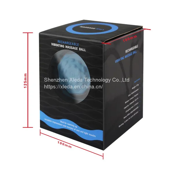 Factory Vibrating Massage Ball 4-Speed High-Intensity Vibrator Massagers Roller Ball photo-4