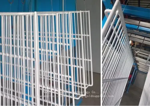 Fluid Bed Dipping Thermoplastic Polyethylene LDPE Powder Coating for Refrigerator Grid photo-5