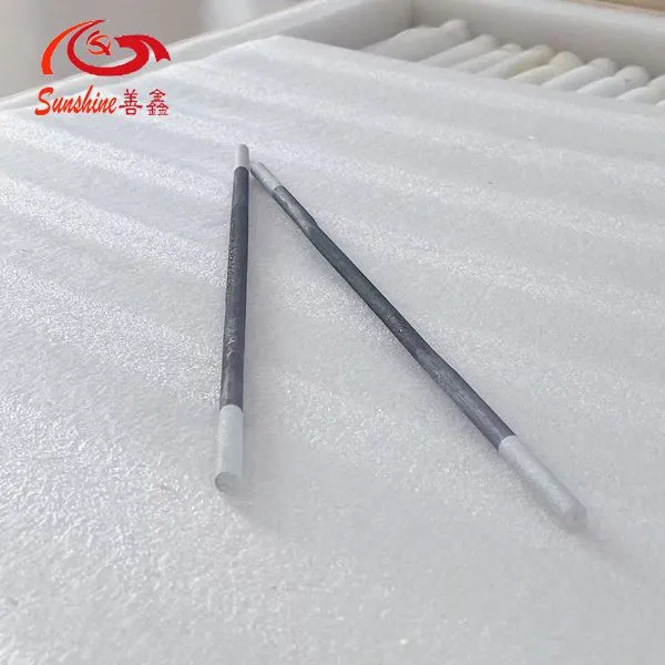Dia 8mm Electric Straight Type Silicon Carbide Heater Sic Heating Element for Kiln photo-2