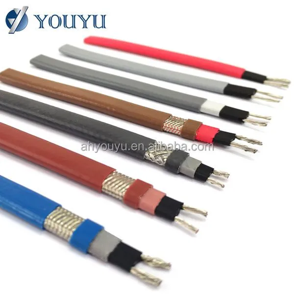 Smart Temperature-limiting Heating Trace Cable Electric Soil Warming Cable Greenhouse Plant Soil Heater Cable photo-2