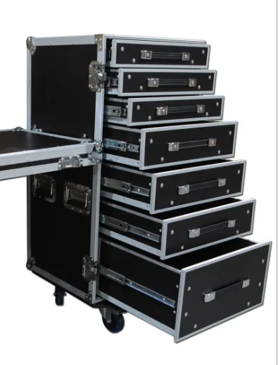 Professional Aluminum Tool Chest With Multi-Drawer Organization System and Mobile Workstation Design photo-4