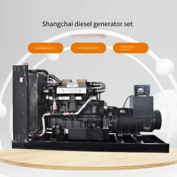 Shangchai Power 1000 кВА дизель-генераторный агрегат, безщеточный и с автозапуском, модель 6KTAА25-G320