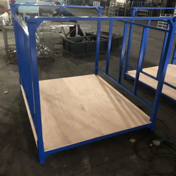 Portable Foldable Tire Stack Rack for Truck and Warehouse Storage