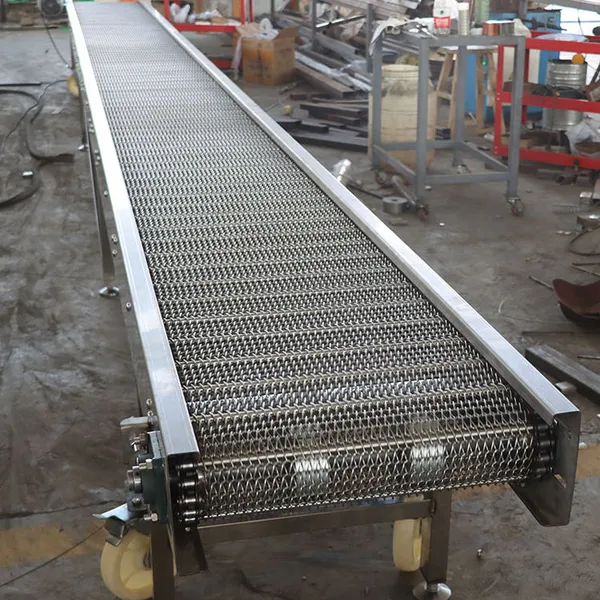 Metal Spiral Wire Mesh Conveyor Belt Forward Transmission Belt for Agricultural Products photo-5