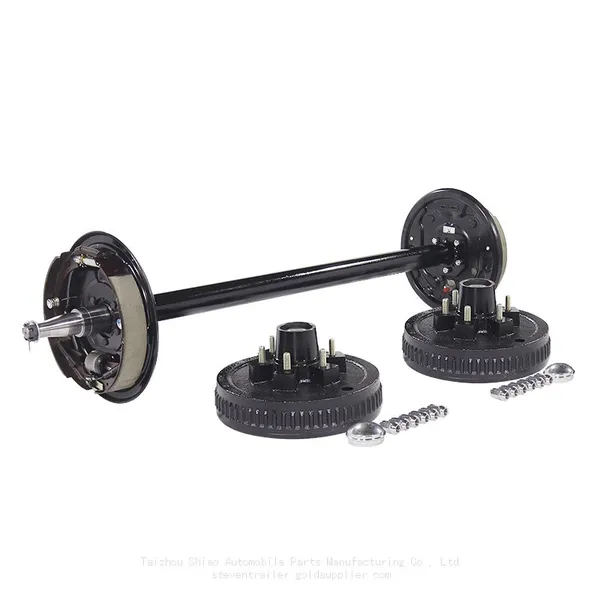 7000 Lb, 6-Hole | Food Trailer, Catering Trailer, Camping Trailer, Travel Trailer's Spindle Assembly and Straight Axle Assembly | Rear Axle photo-5