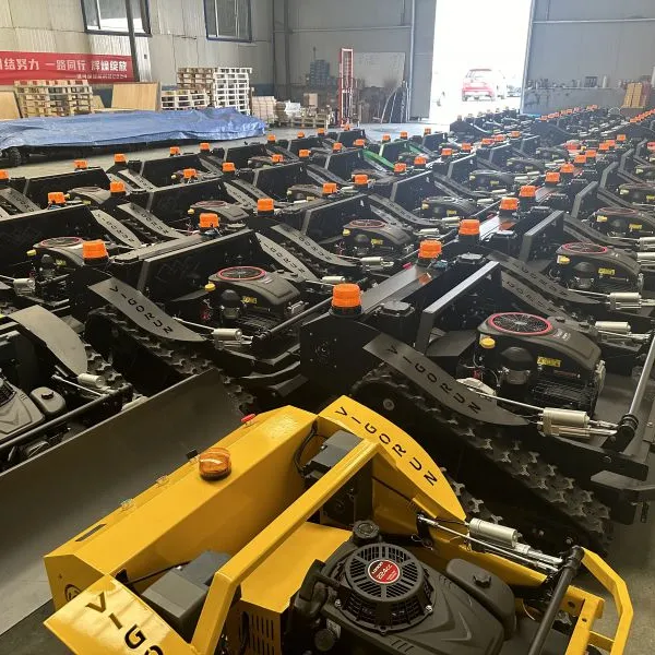 200M Remote Control Slope Mower 4H Working Time Crawler Type Brush Cutter for Shrub Grassland Orchard Steep Hill photo-4