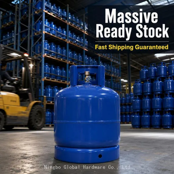 Global Cylinder 7kg LPG Gas Cylinder 16.5L ISO4706 Empty Refillable Steel LPG Bottle for Household Cooking Africa Market