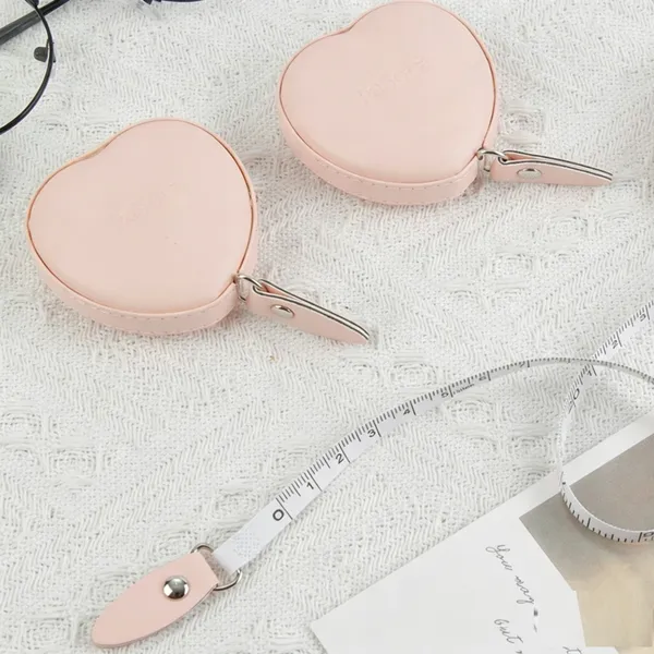 Portable PU Leather Tape Measure for Body & Clothing Measurement