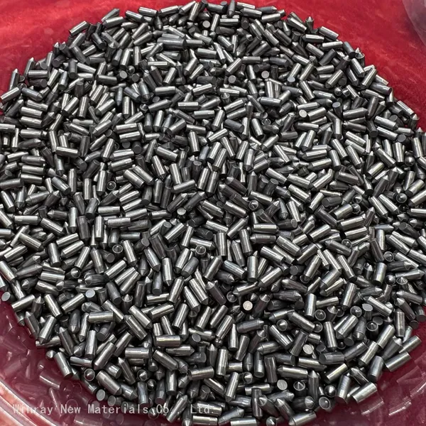 Carbide Saw Tips 12 Degree Clearance Angle WC-Co Density 14.8 G/cm3 Standard Compliant for Hardwood Cutting Blades