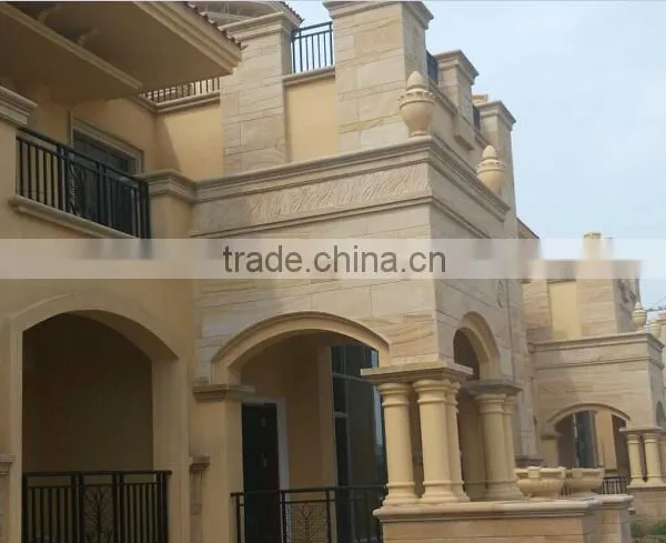 Different Types of Yellow Color Wooden Sandstone photo-6
