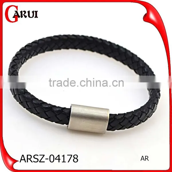 2016 in Stock New Product Handmade Genuine Leather Friendship Bracelet photo-3