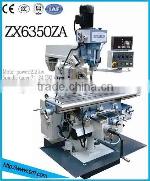 Professional Drilling And Milling Machine ZX6350ZA Vertical and Horizontal Milling photo-2