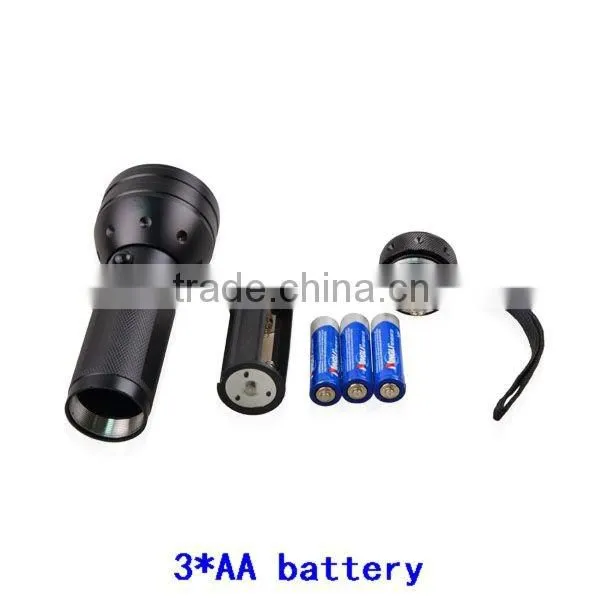 UV Flashlight YT-5351UV 147mm UV Flashlight With 390nm photo-4