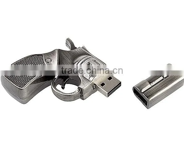 Hot Selling Gun Metal Usb Metal 16GB photo-3