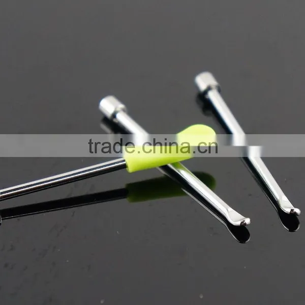 Professional Manufacturing Stainless Steel Dabber Tool With Silicone Tip photo-4