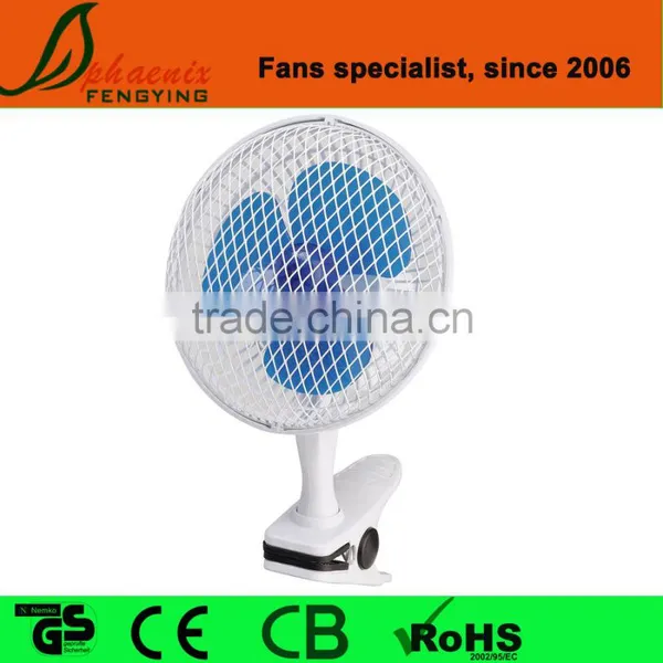 AC 220V GS/CE Greenhouse 4/6/8 Inch Mini Clip Fan