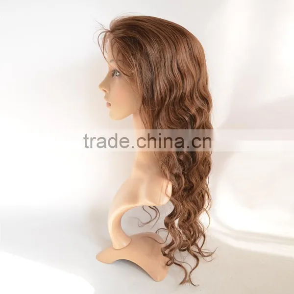 6A Quality Human Hair Front Lace Wig, Cheap Body Wave 20"Long Human Hair Wigs photo-3