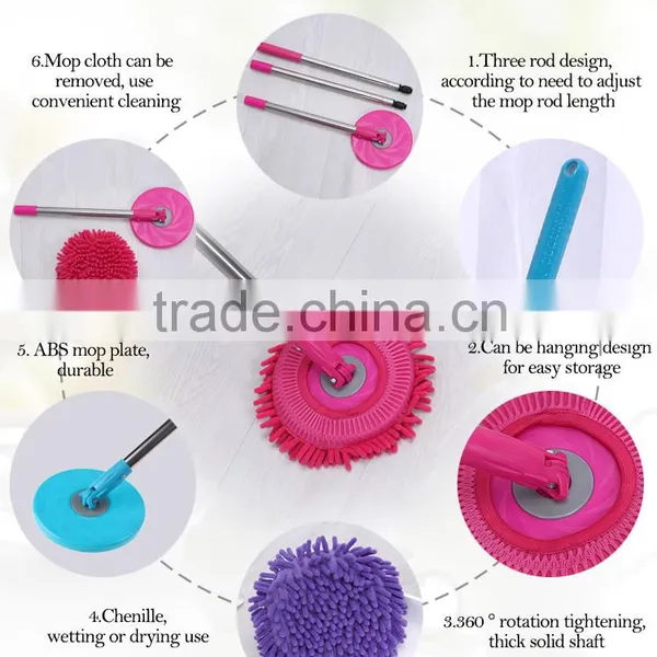 Easy Life Newest and Hottest Sell Washable Spin Mop photo-4