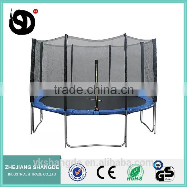 Amusement Equipment 14 Big Heavy Duty Round Trampoline With Child Safety Net photo-6