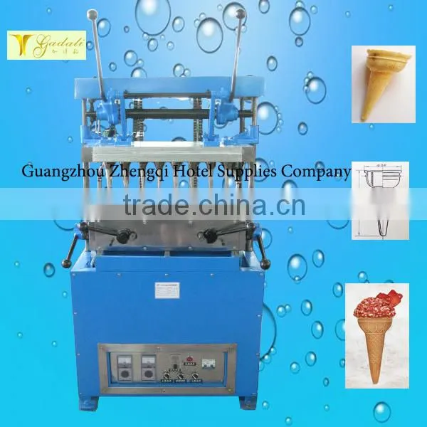 Hot Sale 24 Heads Semi-automatic Ice Cream Cone Machine for Sale, Ice Cream Cone Maker Machine(ZQR-ET24C)