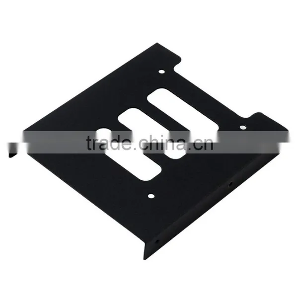 2.5" to 3.5" SSD HDD Metal Adapter Mounting Bracket Hard Drive Holder for PC photo-2