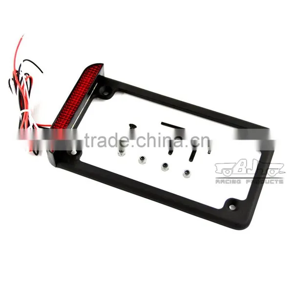 BJ-LPL294-002 Customized Motorbike License Frames Motorcycle License Plate LED for Harley photo-2