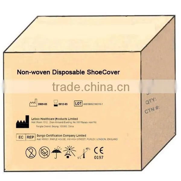 Cheap Disposable Nonwoven Non-skid Shoecover photo-6