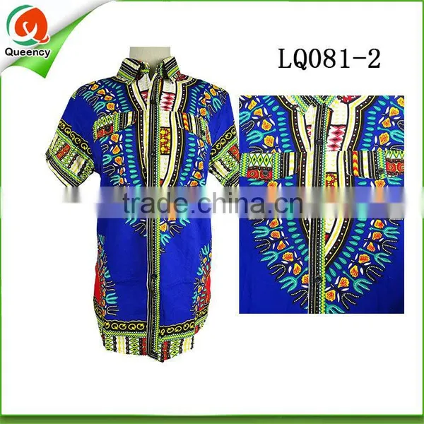 2016 Traditional GIRL African Fashion Design Print Dashiki t Shirt Dress African Women Dress photo-3