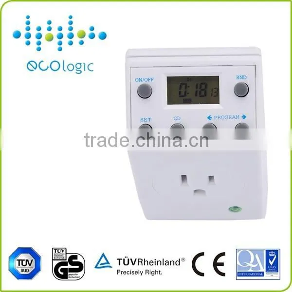 Programmable Digital Countdown Timer Switch Socket for Home Applicance photo-2